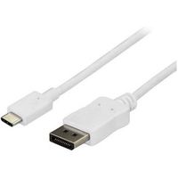 StarTech.com 1.8 m USB C naar DisplayPort kabel 4K 60Hz wit