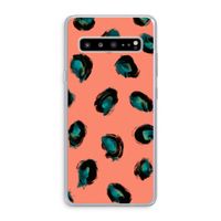 Pink Cheetah: Samsung Galaxy S10 5G Transparant Hoesje