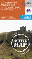 Wandelkaart - Topografische kaart 396 OS Explorer Map | Active Stonehaven / Inverbervie / Laurencekirk | Ordnance Survey