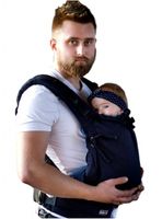 Kinder Hop draagzak Multi Soft donkerblauw - thumbnail