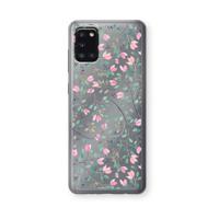 Sierlijke bloemen: Samsung Galaxy A31 Transparant Hoesje