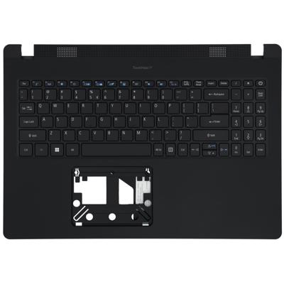 ACER laptop toetsenbord qwerty us + top cover, bl - zwart