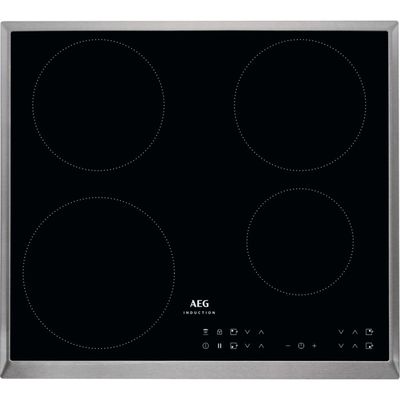 AEGIKR64301XB Inductie kookplaat Zwart