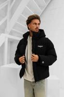 Equalité Societé 2 in 1 Puffer Winterjas Heren Zwart - Maat XL - Kleur: Zwart | Soccerfanshop