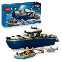 LEGO City 60456 Inseguimento sulla barca della polizia - Giocattolo per bambini dai 6 anni in su