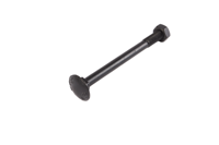 Waelbers Slotbout M6x70mm + Moer M6 zwart - 25 Stuk(s) - 963727.09