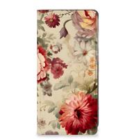 Smart Cover voor Samsung Galaxy S25 Plus Bloemen
