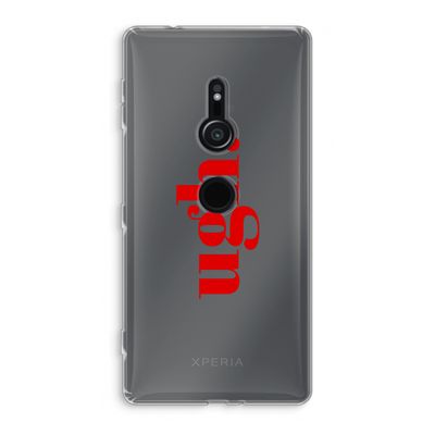 Ugh: Sony Xperia XZ2 Transparant Hoesje