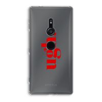 Ugh: Sony Xperia XZ2 Transparant Hoesje