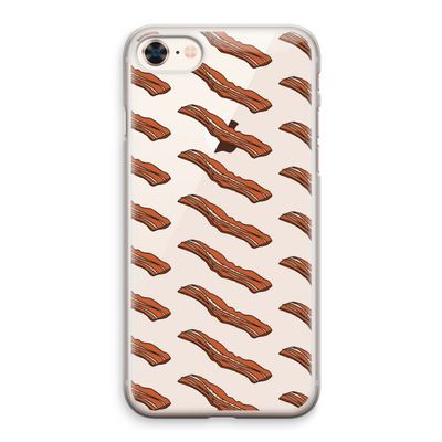 Bacon to my eggs #2: iPhone 8 Transparant Hoesje