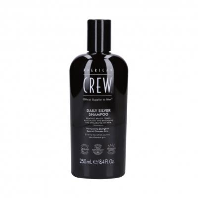 American Crew Hair Care & Body Hair & Scalp Daily Silver Shampoo 250ml. | Voor Alle Haartypen American Crew Hair Care & Body Hair & Scalp Daily Silver Shampoo 250ml. | Voor Alle Haartypen