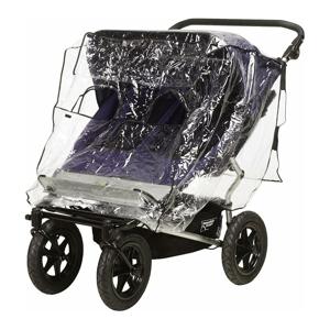 Universele regenhoes voor dubbele kinderwagen - Duowagen - Duo Buggy - Tweelingwagen