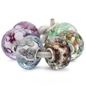 Trollbeads TGLBE-00216 Kralen Creatieve set zilver/glas