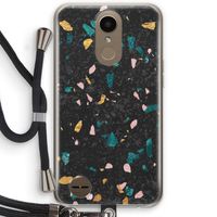 Terrazzo N°10: LG K10 (2017) Transparant Hoesje met koord