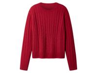 esmara Gebreide dames trui (Rood, XS (32/34))