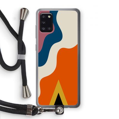 Noor A: Samsung Galaxy A31 Transparant Hoesje met koord