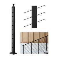 VEVOR Kabelleuningpaal 914x25,4x50,8mm 30° Gaten 1JZLGZXHS91402OS1001V0