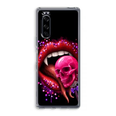 Dodelijk zoet: Sony Xperia 5 Transparant Hoesje
