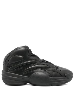 Alexander Wang baskets à empiècements matelassés - Noir