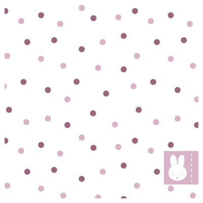 Haza Witbaard Servetten nijntje roze, 20st.