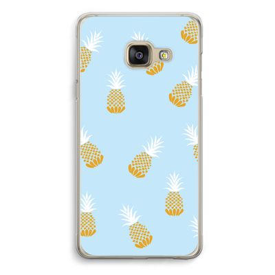 Ananasjes: Samsung A3 (2017) Transparant Hoesje