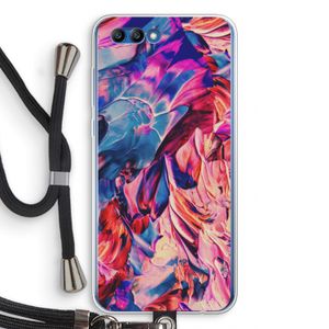 Pink Orchard: Honor 10 Transparant Hoesje met koord