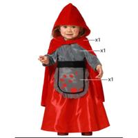 Kinderkostuum Kapje Bloedig - Maat: 6-12 Maanden - Maat: 6-12 Maanden