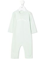 Palm Angels Kids pyjama à logo imprimé - Bleu