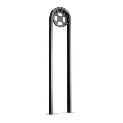 Louis Poulsen Skot Bollard - U-post met grondanker - Donkergrijs
