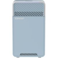 QNAP QMiro-201W draadloze router Gigabit Ethernet Dual-band (2.4 GHz / 5 GHz) Blauw - thumbnail