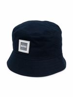 BOSS Kidswear bob à patch logo - Bleu - thumbnail