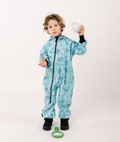 Waterproof Softshell Overall Comfy Space Dino Jumpsuit