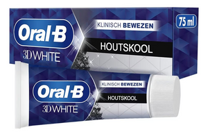 Oral B White Houtskool Tandpasta