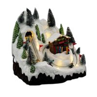 Fééric Lights and Christmas - Verlicht kerstdorp ""De skipiste"" met animatie