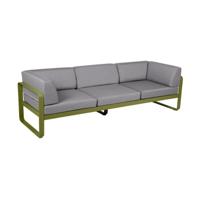 Fermob Bellevie Club 3-zits loungebank Pesto - Flannel
