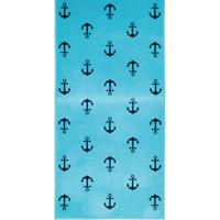 Cawö Cawö Beach Anker Strandlaken 80x180 Türkis