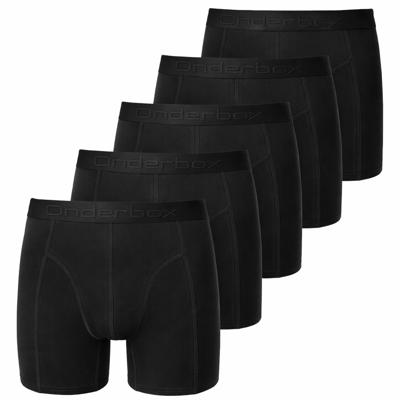 Onderbox boxershorts 6-pack zwart