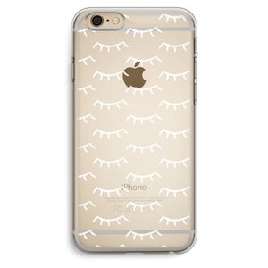 Wimpers: iPhone 6 Plus / 6S Plus Transparant Hoesje