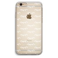 Wimpers: iPhone 6 Plus / 6S Plus Transparant Hoesje