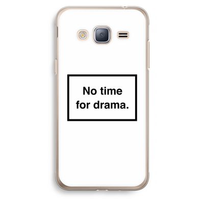 No drama: Samsung Galaxy J3 (2016) Transparant Hoesje