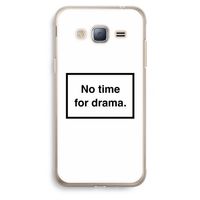No drama: Samsung Galaxy J3 (2016) Transparant Hoesje