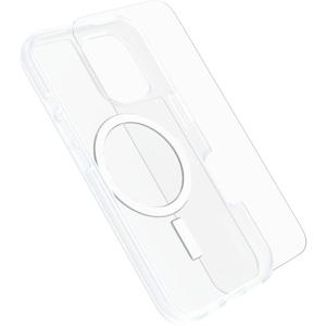 Otterbox React Set (hoesje + beschermglas) Apple iPhone 16 Transparant Inductieve lading, MagSafe compatible