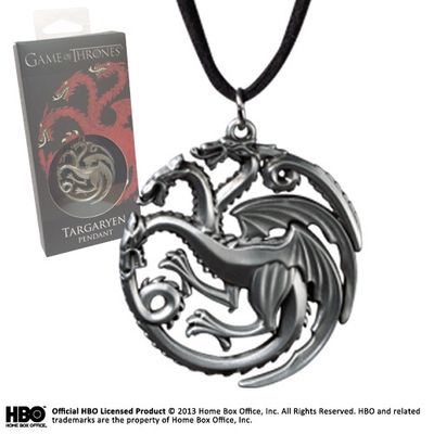 Game of Thrones ketting met hanger - Targaryen