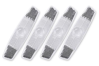 Wielspaken Reflectoren Set (x4) - Wit