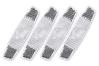 Wielspaken Reflectoren Set (x4) - Wit