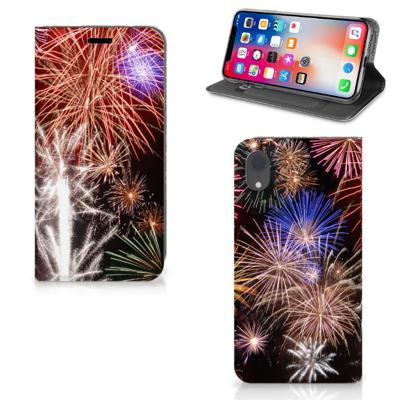 Apple iPhone Xr Hippe | Standcase | Vuurwerk