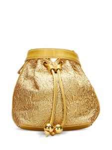CHANEL Pre-Owned sac seau en brocart 1991-1994 - Or
