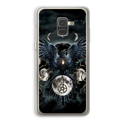 Sinister Wings: Samsung Galaxy A8 (2018) Transparant Hoesje