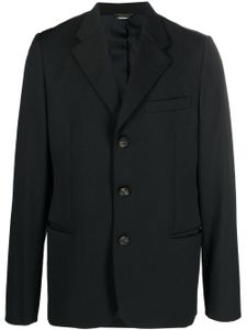 Versace Pre-Owned blazer à revers crantés (années 1990) - Noir