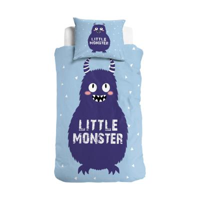Little Monster Blauw 140 x 220 cm